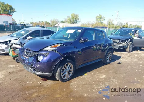 2015 Nissan Juke Sl из США, поврежденный, VIN JN8AF5MV3FT557129